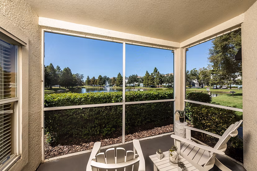 patio at Villas at Gateway Apartments