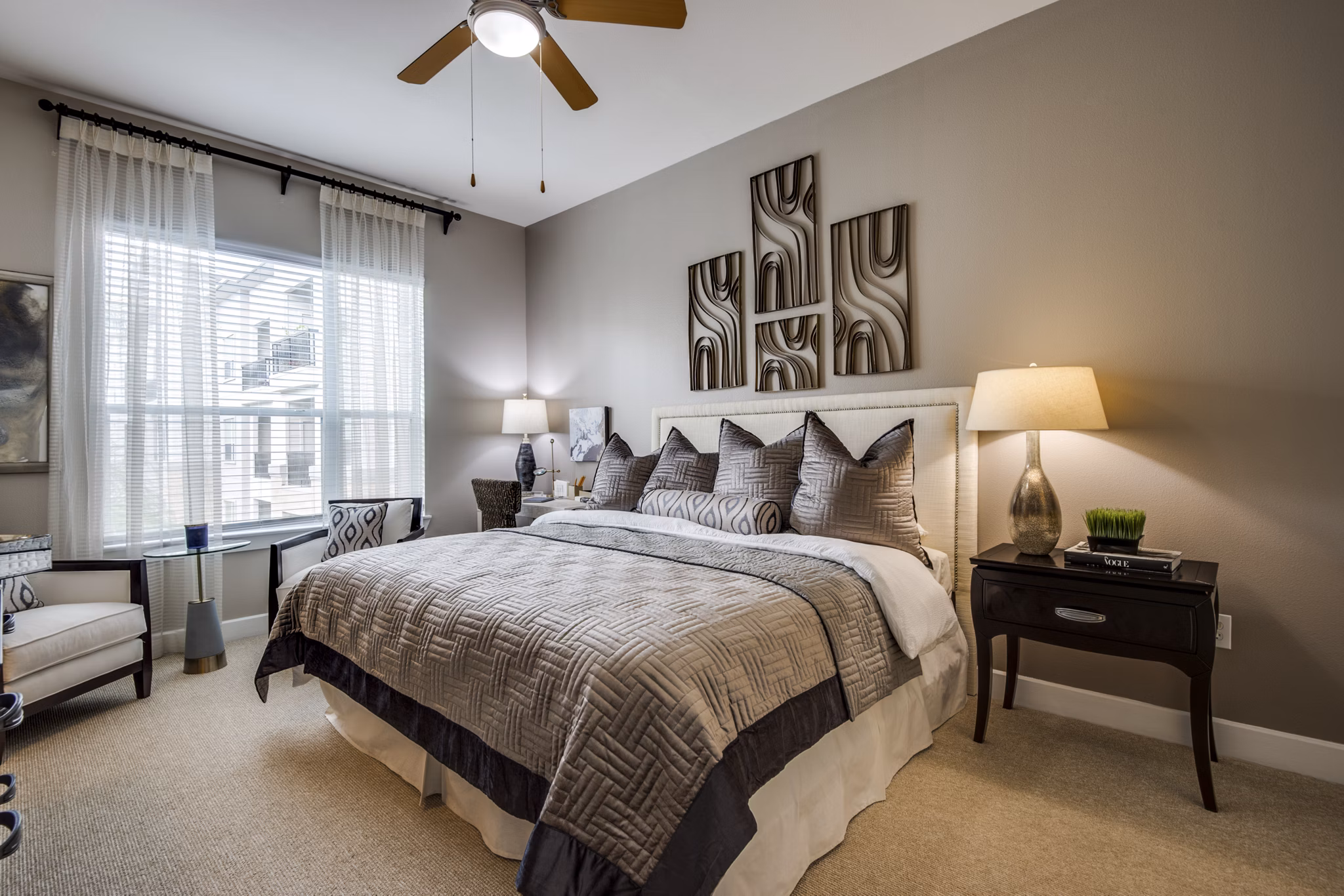bedroom at Domain at City Centre Apartments