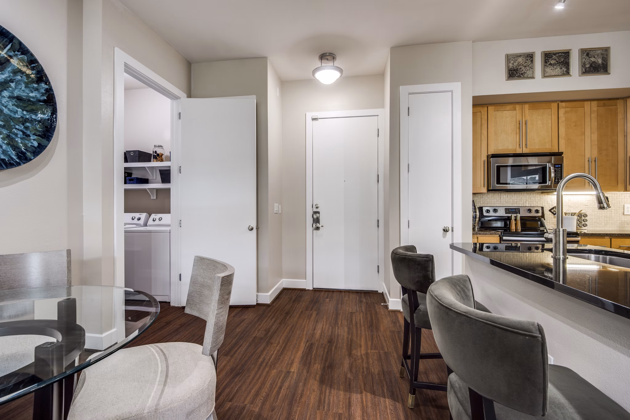 kitchen at Domain at City Centre Apartments