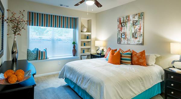 bedroom at 7166 at Belmar Apartments