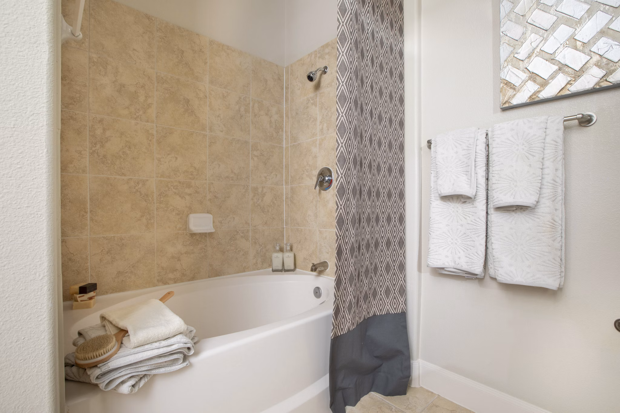 bathroom at The Westheimer Apartments