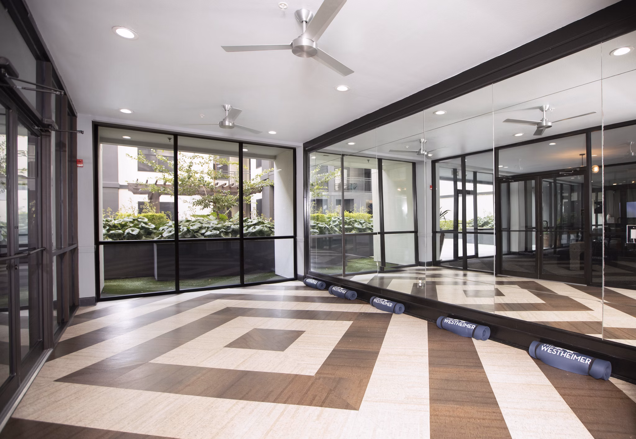 yoga-spin studio at The Westheimer Apartments
