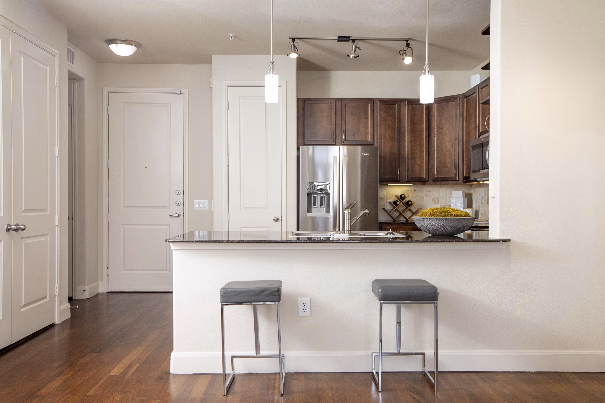 kitchen at The Westheimer Apartments