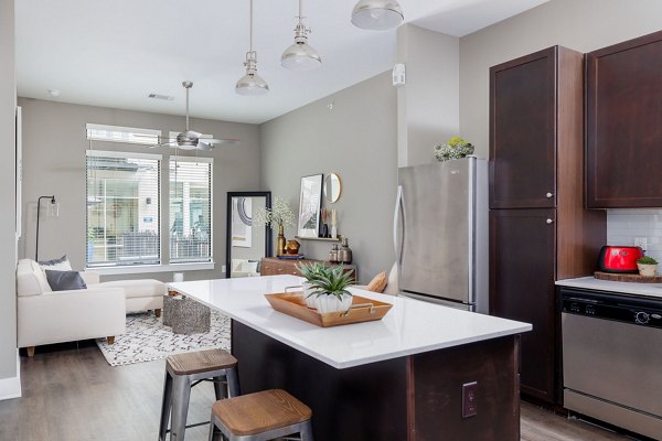 kitchen at Haus 5350 Apartments