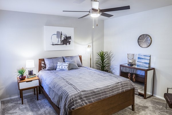 bedroom at OTTAVO Apartments