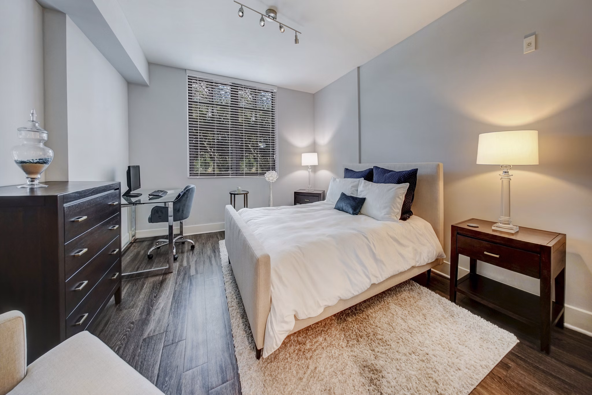 bedroom at Worthing Place Apartments 