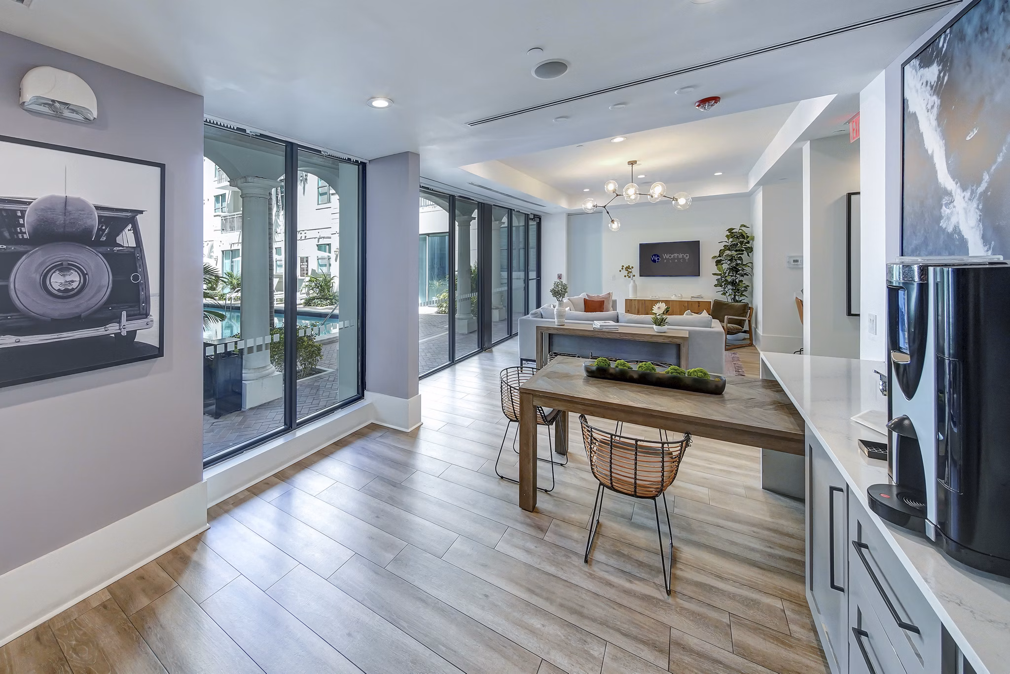 clubhouse at Worthing Place Apartments