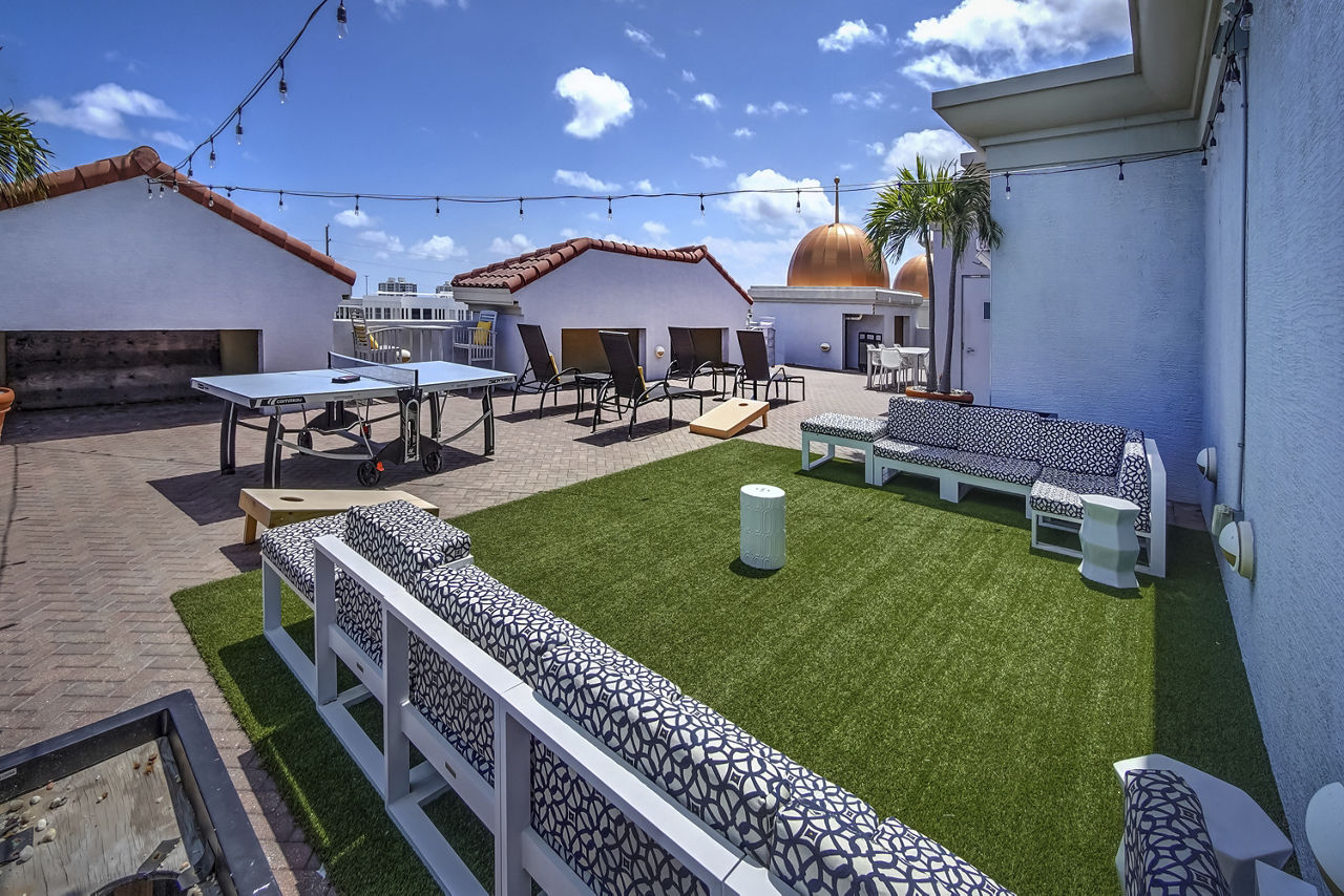 Roof deck at Worthing Place (1 of 4)