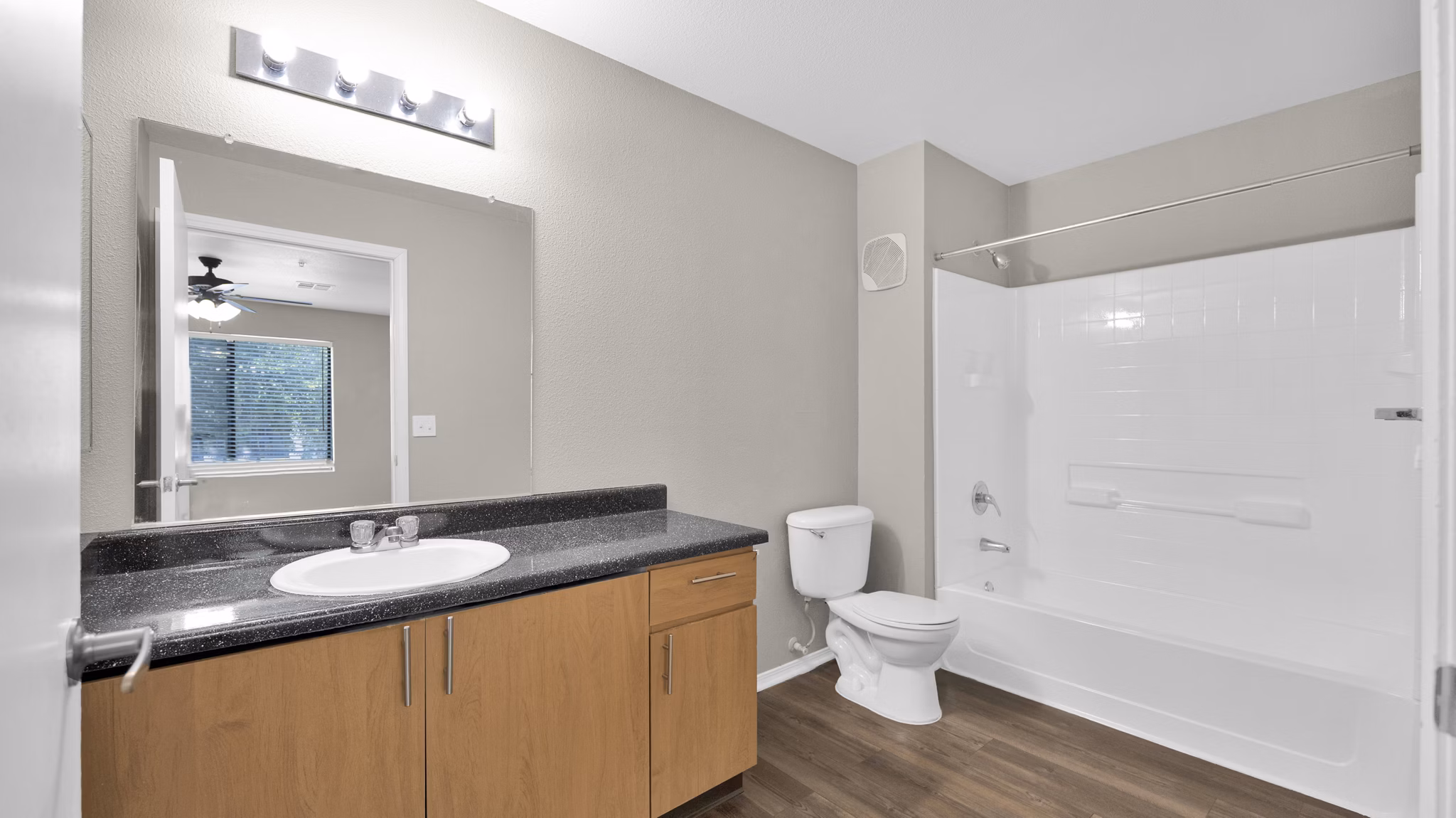 bathroom at Esteban Park Apartments