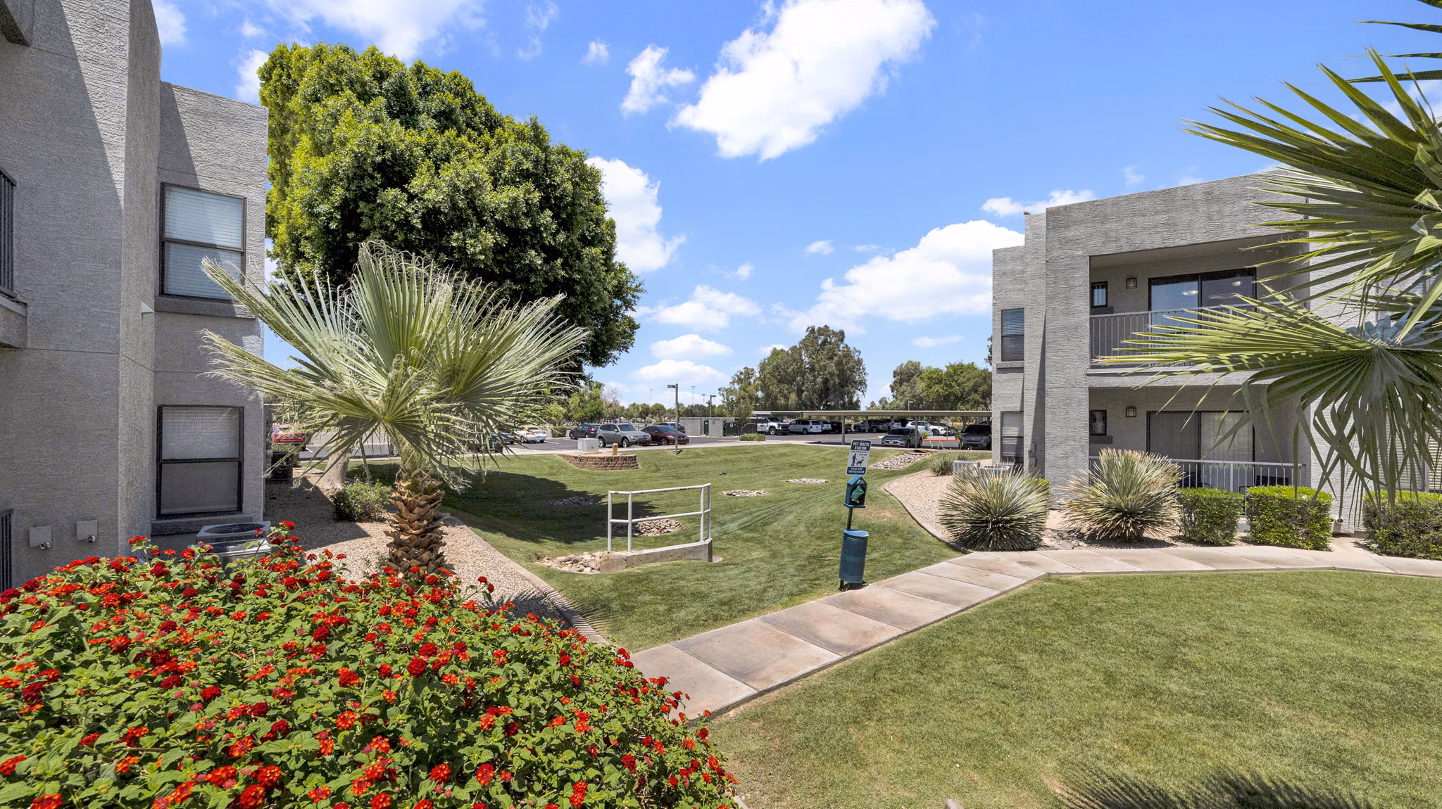 recreational area at Esteban Park Apartments