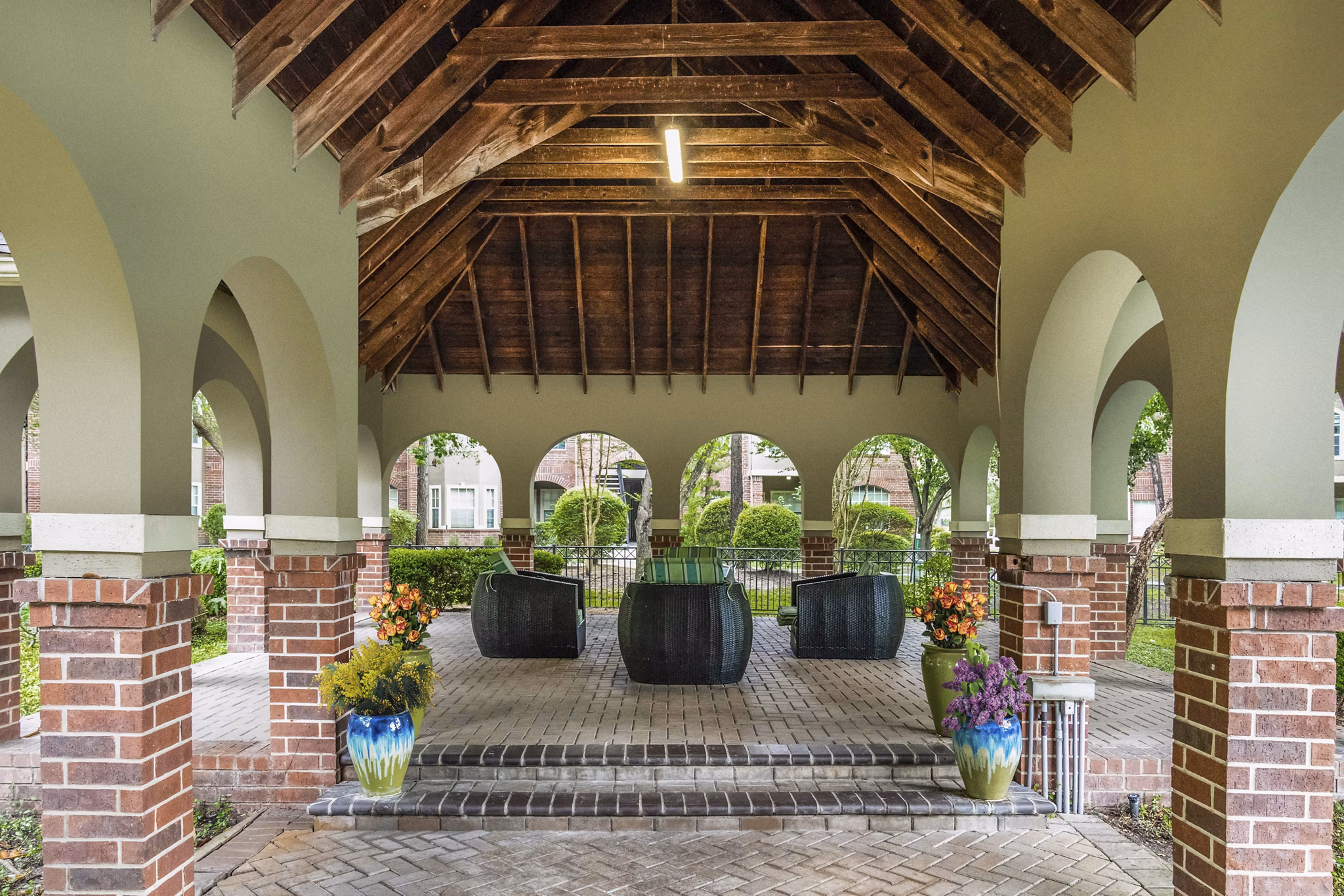 patio at Kessler Jersey Village Apartments