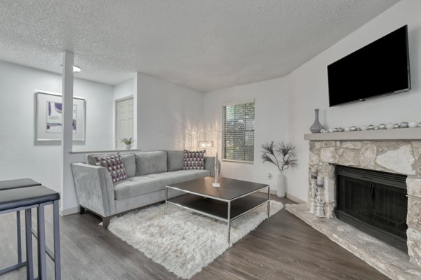 living room at Seraphina Castle Hills Apartments