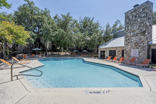 pool at Seraphina Castle Hills Apartments 