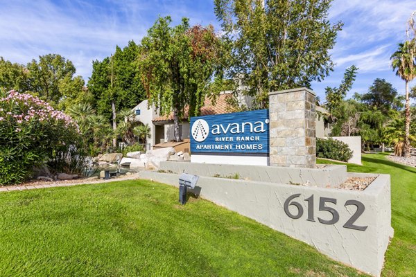 signage at Avana River Ranch Apartments