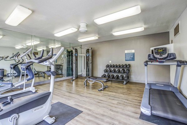 fitness center at Avana River Ranch Apartments