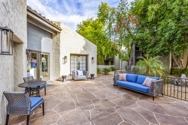 patio at Avana River Ranch Apartments