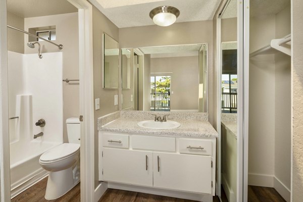 bathroom at Rancho Vista Apartment Homes