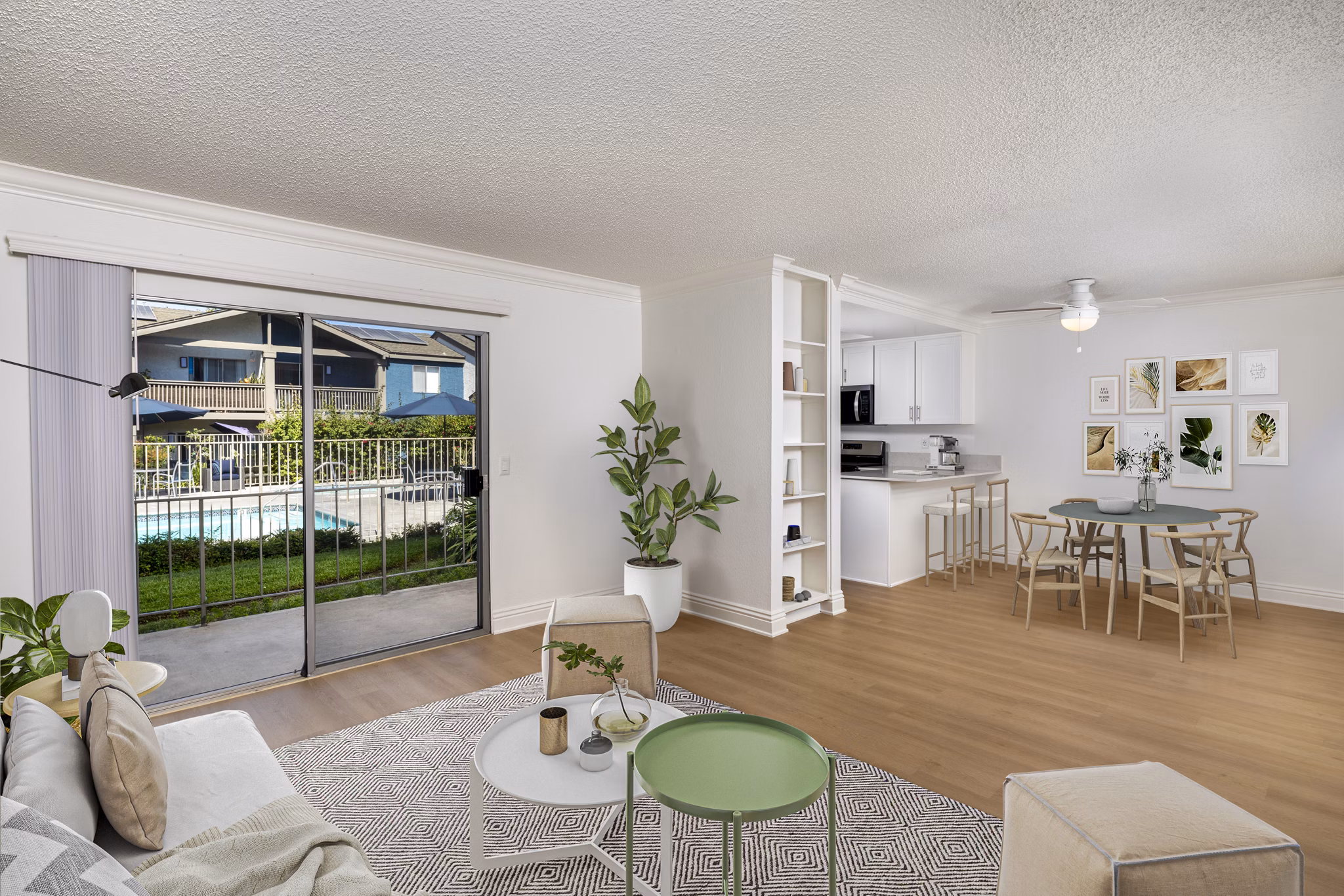 living room at Rancho Vista Apartments