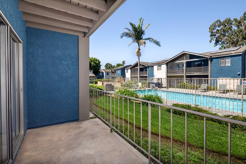 patio at Rancho Vista Apartments