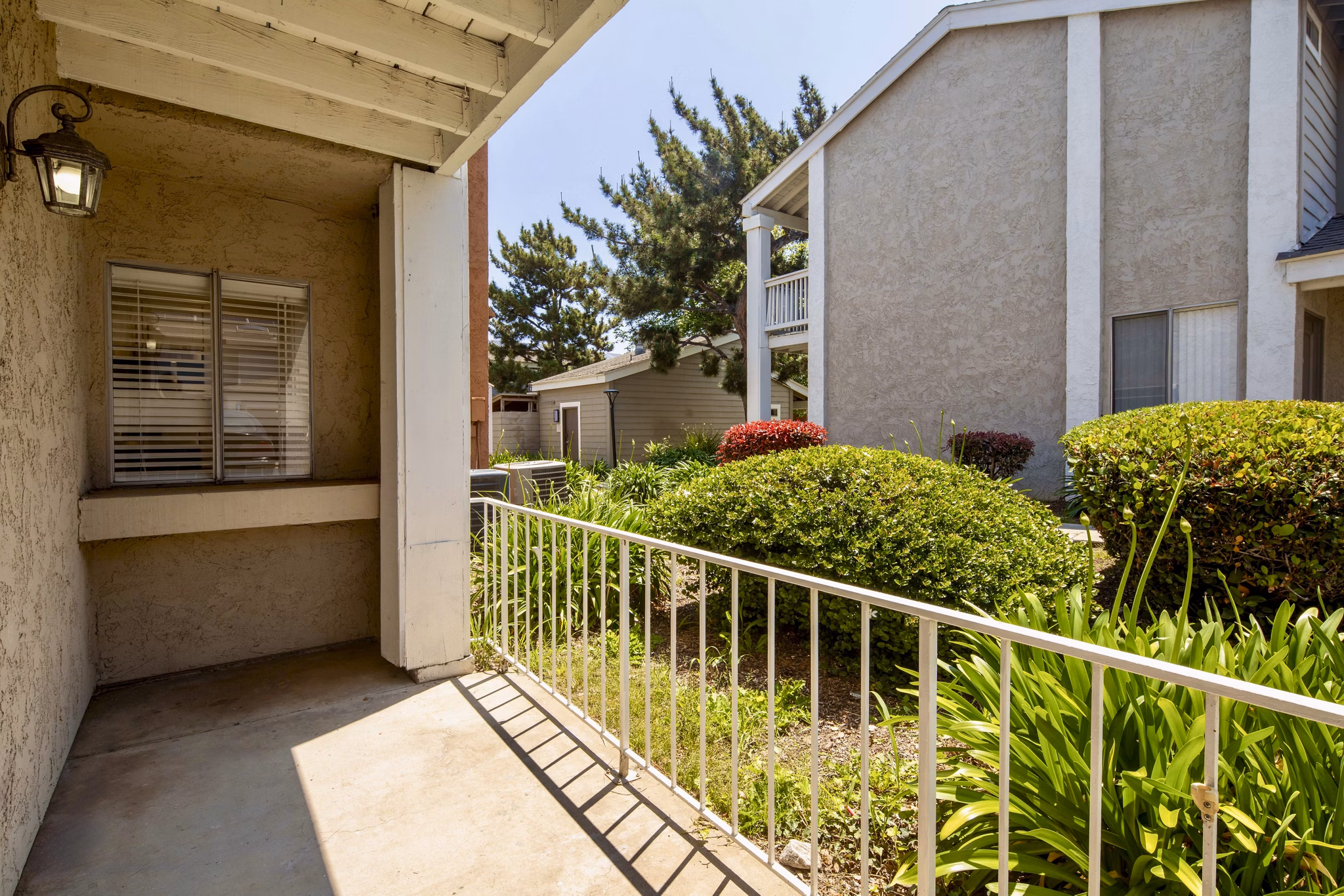 balcony/patio at Rancho Vista Apartment Homes