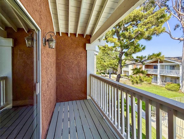 balcony/patio at Rancho Vista Apartment Homes