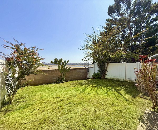 backyard/patio at Rancho Vista Apartment Homes