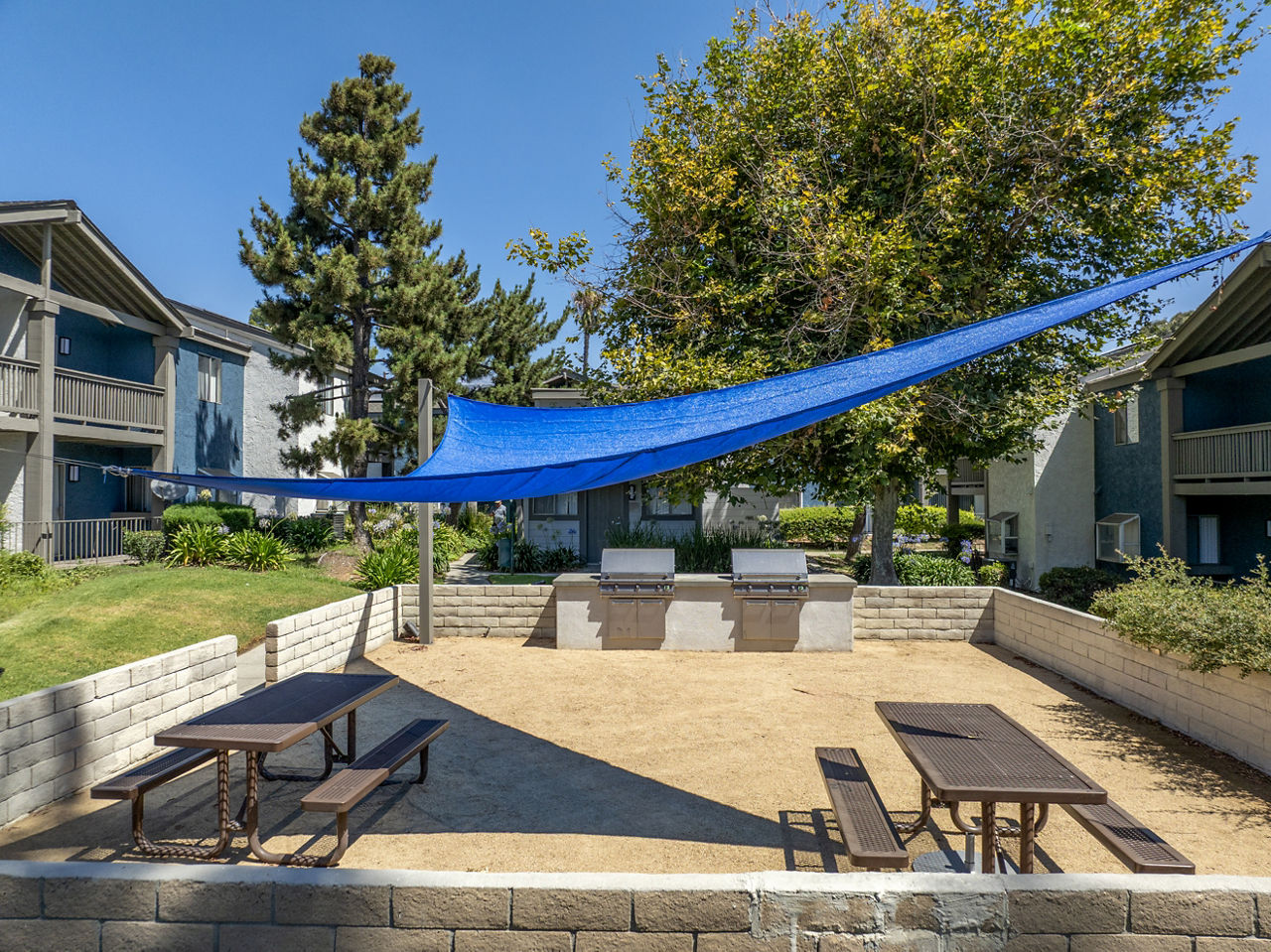Grill area at Rancho Vista
