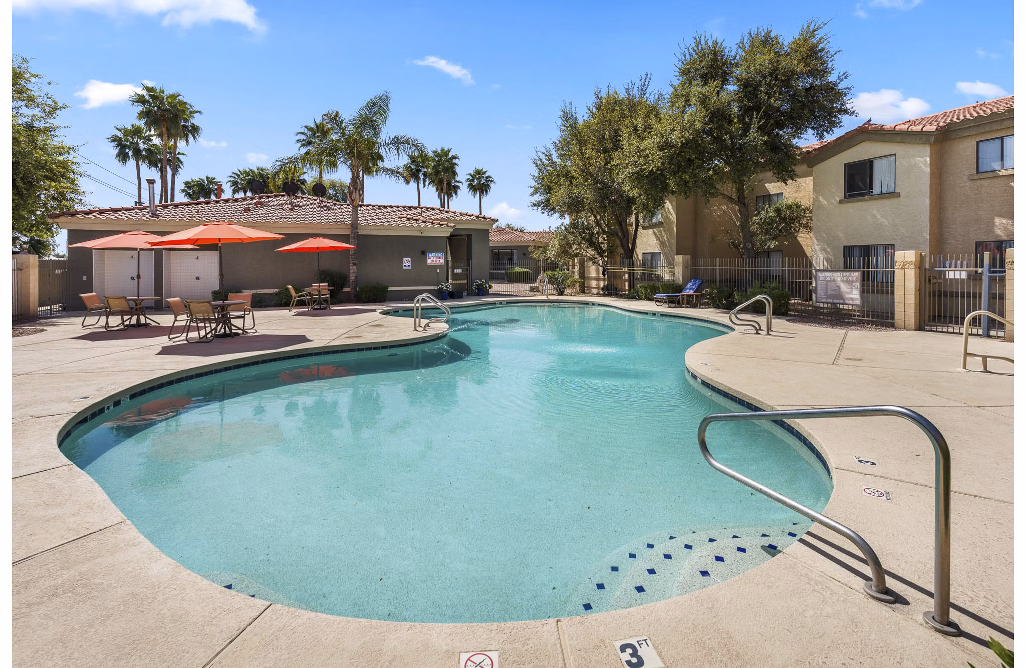 Pool at The Colony Apartments