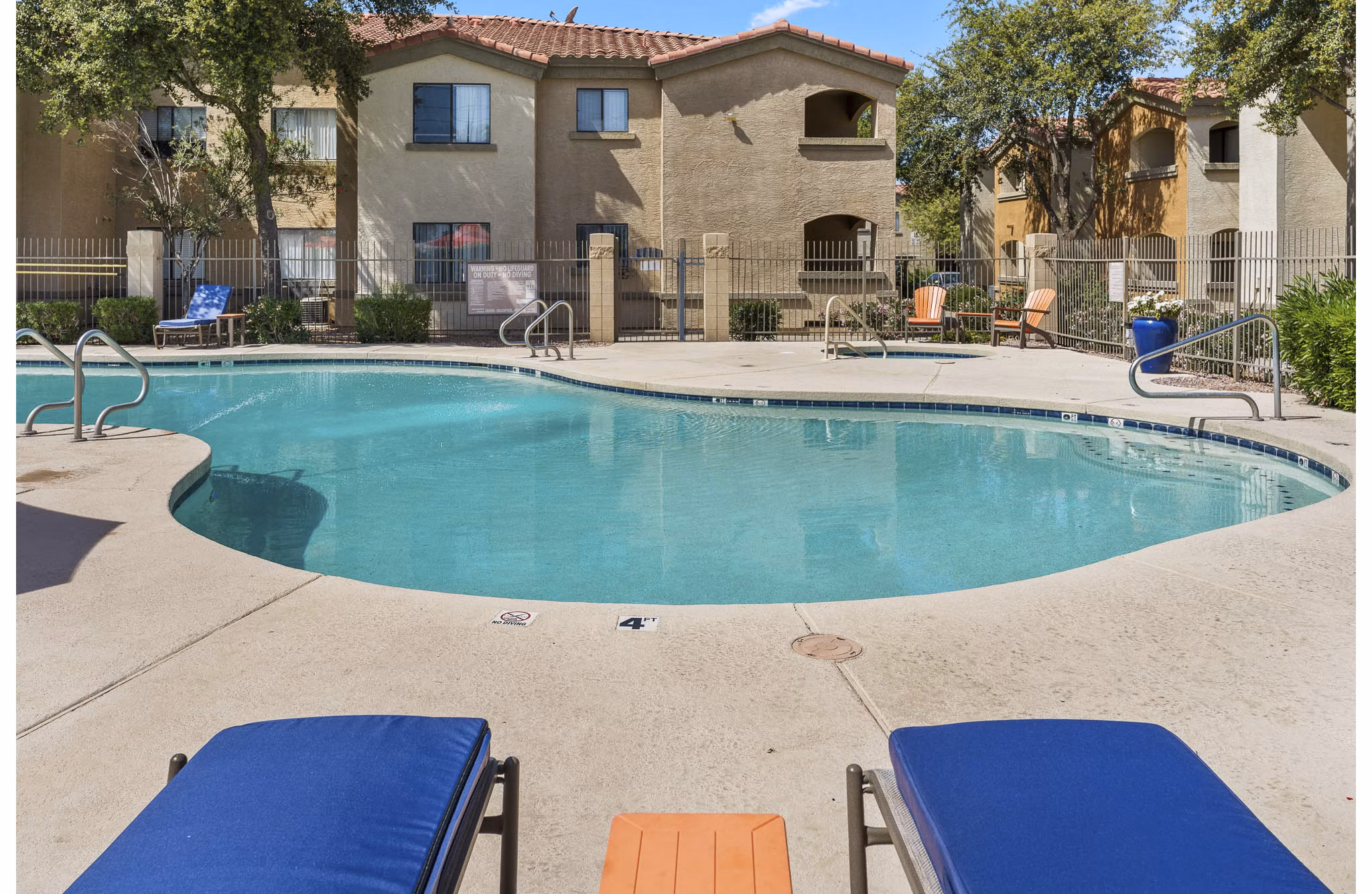 Pool at The Colony Apartments