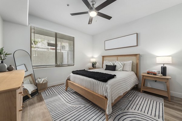 bedroom at The Palladium Apartments 