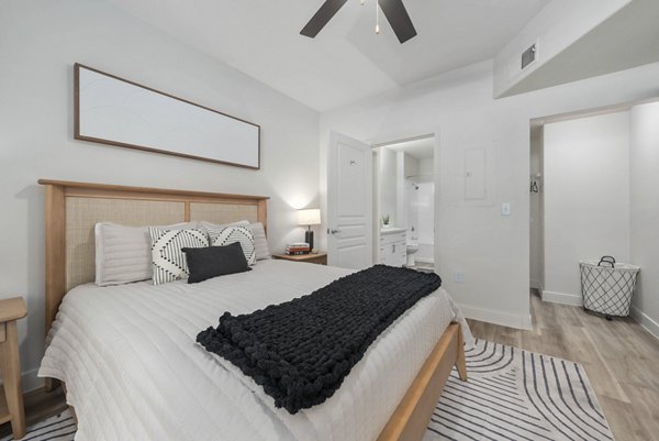 bedroom at The Palladium Apartments 