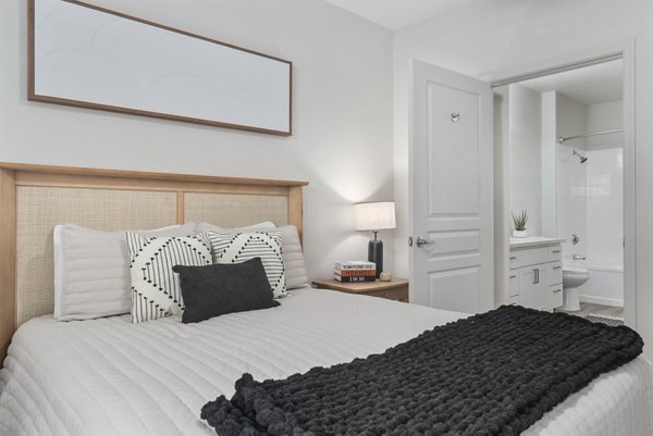 bedroom at The Palladium Apartments 