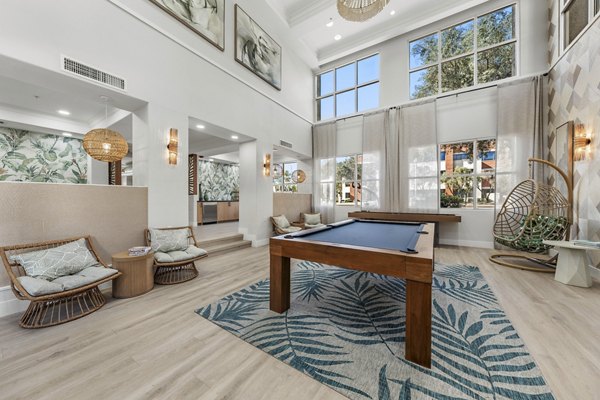 clubhouse at The Palladium Apartments 