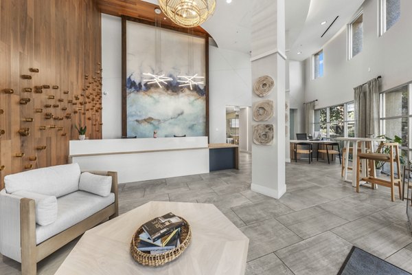 clubhouse at The Palladium Apartments 