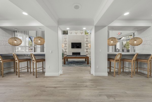clubhouse at The Palladium Apartments 