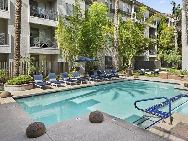 pool at The Palladium Apartments 