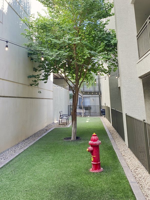 recreational area at The Palladium Apartments 