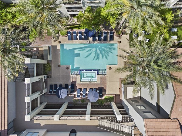 view at The Palladium Apartments 