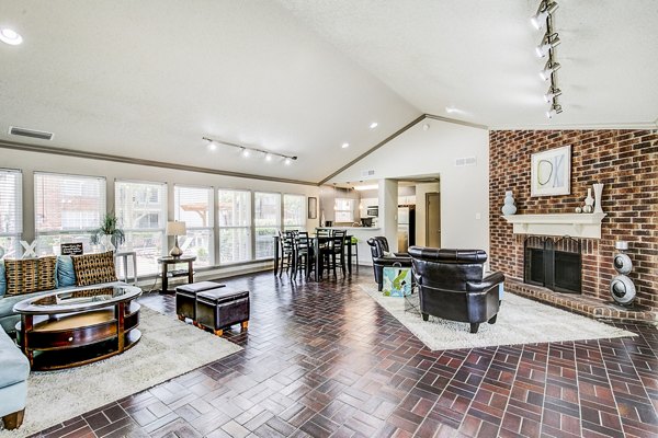 clubhouse/lobby at The Georgian Apartments