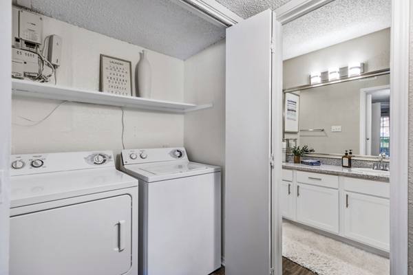 laundry room at The Georgian Apartments