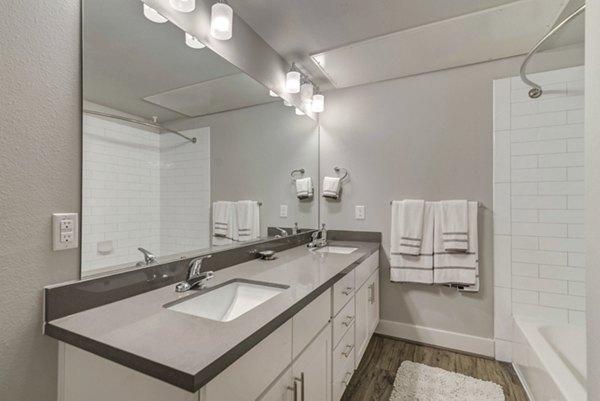 bathroom at Regal Parc Apartments Apartments