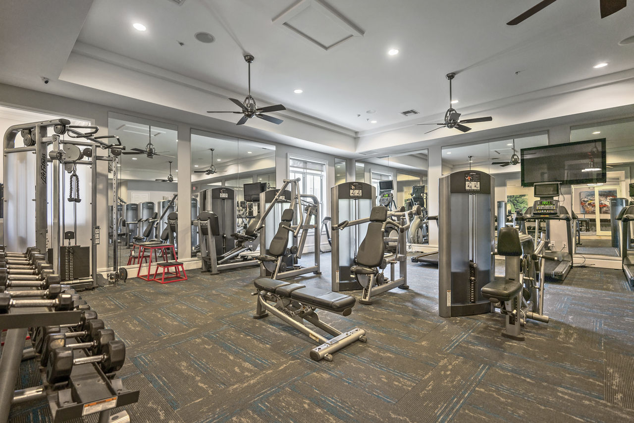 Gym at Solero At Plantation (1 of 5)