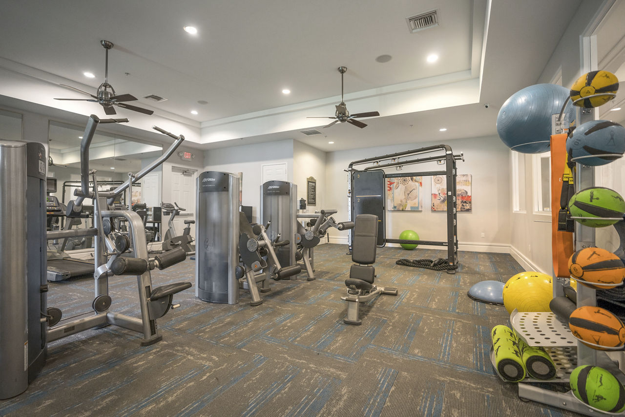 Gym at Solero At Plantation (2 of 5)