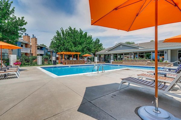 pool at Canyon Reserve at the Ranch Apartments