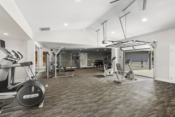 fitness center at Avana Star Lake Apartments