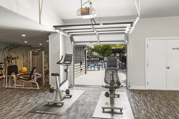 fitness center at Avana Star Lake Apartments