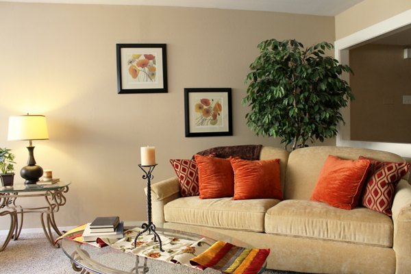 living room at Tiburon Apartments