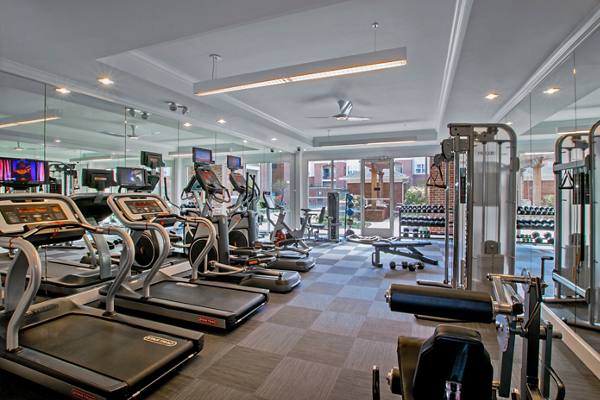 fitness center at Ashton at Dulles Corner Apartments