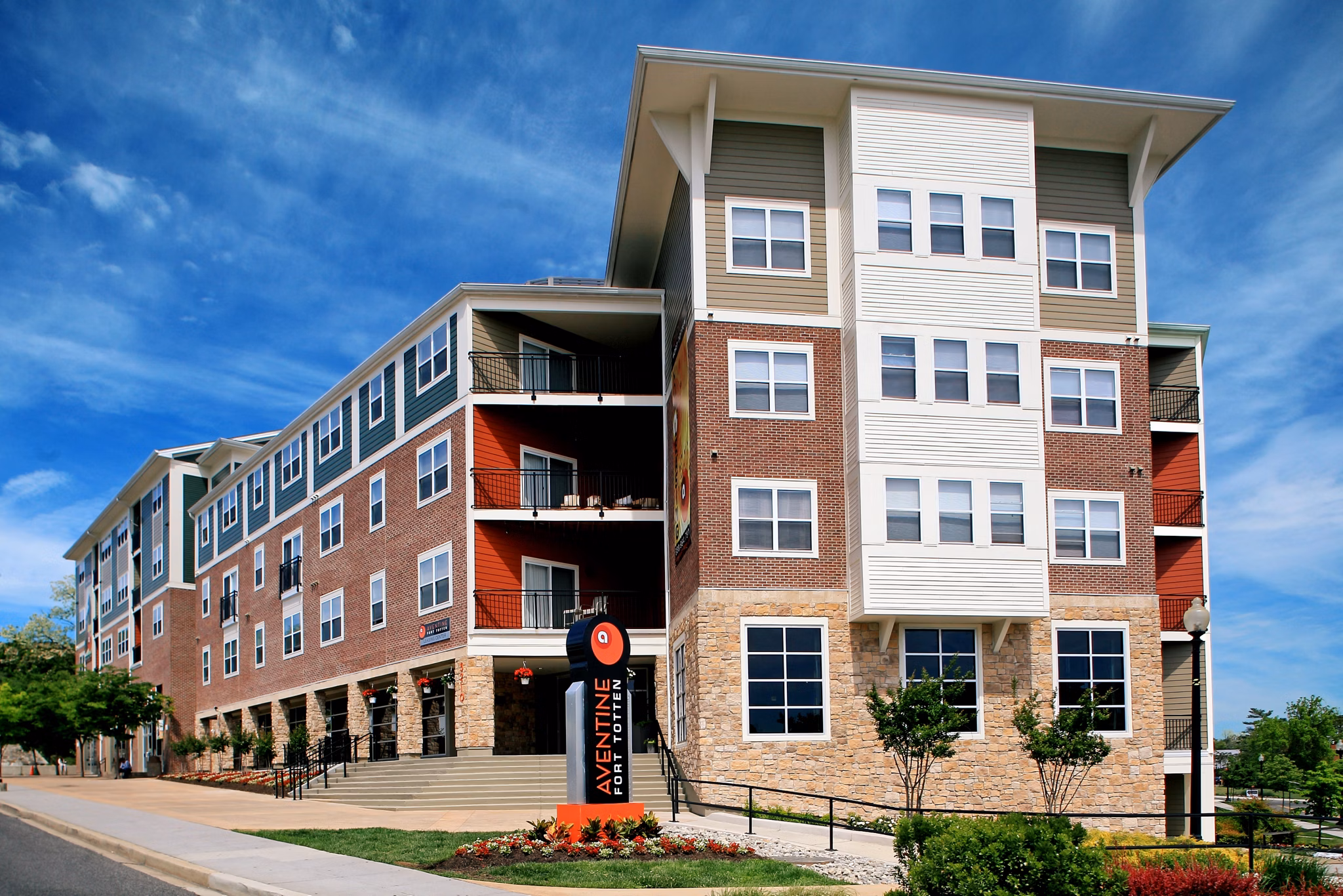 exterior at Aventine at Fort Totten