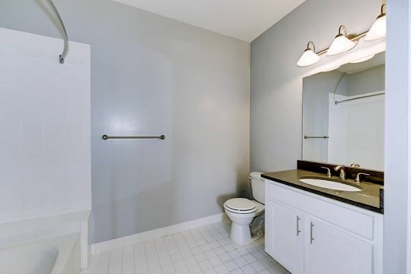 bathroom at Aventine at Fort Totten